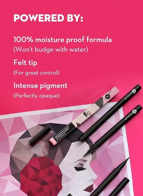 Arrested For Overstay Waterproof Eyeliner - 01 I'll Be Black (Black) - Image 3