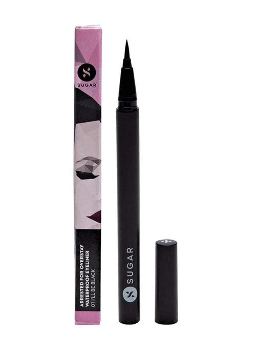Arrested For Overstay Waterproof Eyeliner - 01 I'll Be Black (Black) - Image 5