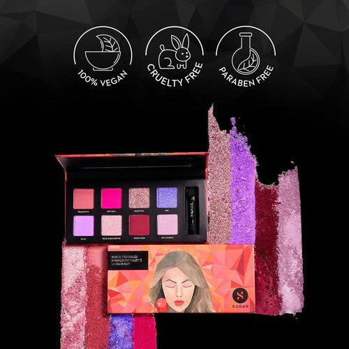 Blend The Rules Eyeshadow Palette - 08 Reflection (Galactic Glitter) - Image 7