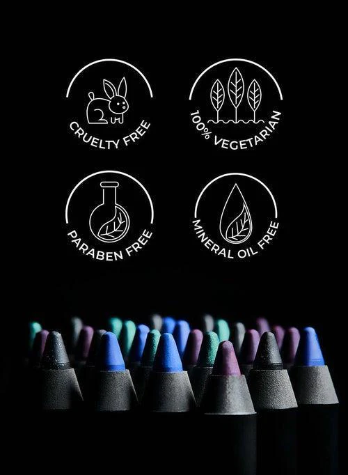 Stroke Of Genius Heavy-Duty Kohl - 05 Black Magic (Black With Silver Glitter) - Image 5