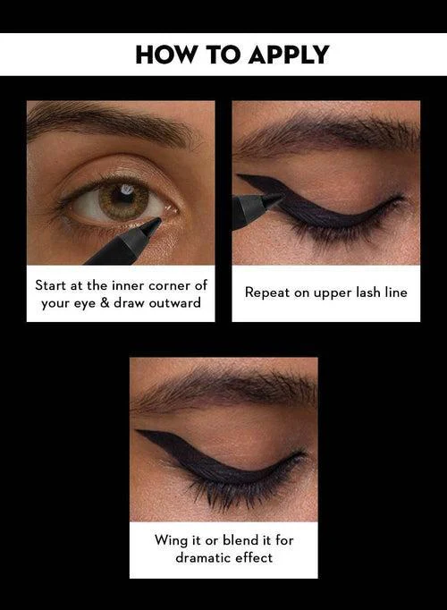 Stroke Of Genius Heavy-Duty Kohl - 05 Black Magic (Black With Silver Glitter) - Image 7