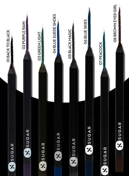 Stroke Of Genius Heavy-Duty Kohl - 05 Black Magic (Black With Silver Glitter) - Image 8
