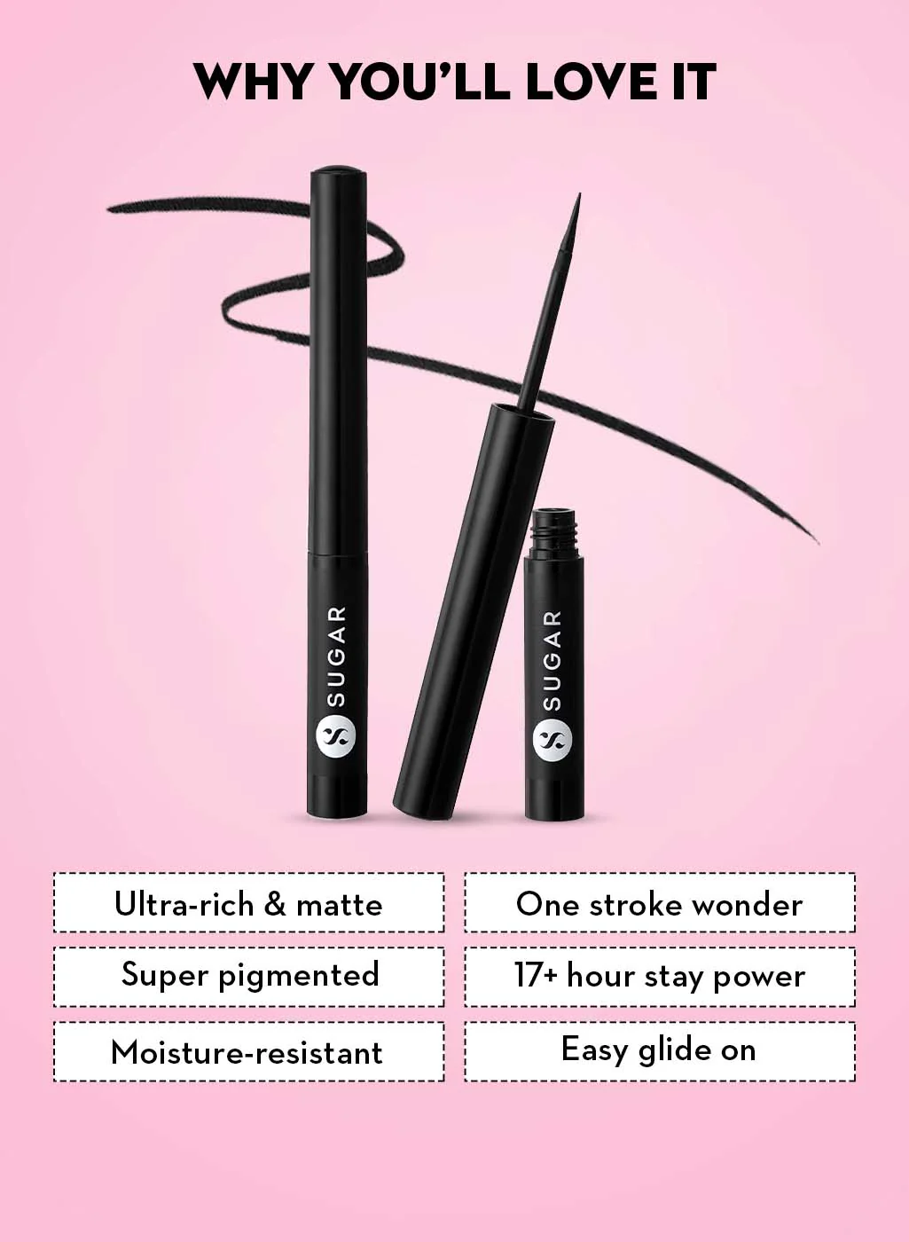 Eye Warned You So! Double Matte Eyeliner - Image 8
