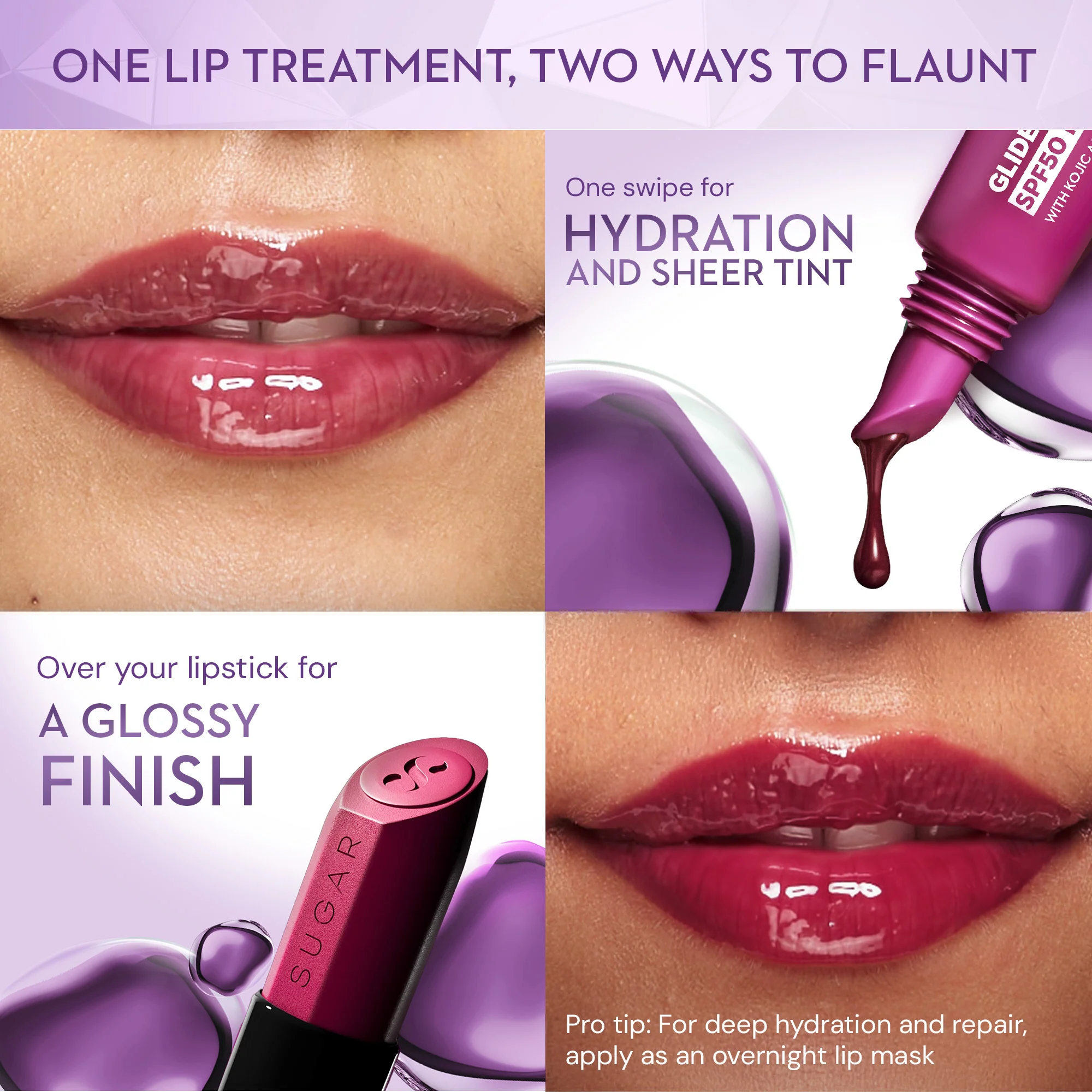 Glide Peptide SPF50 PA+++ Lip Treatment - Image 14