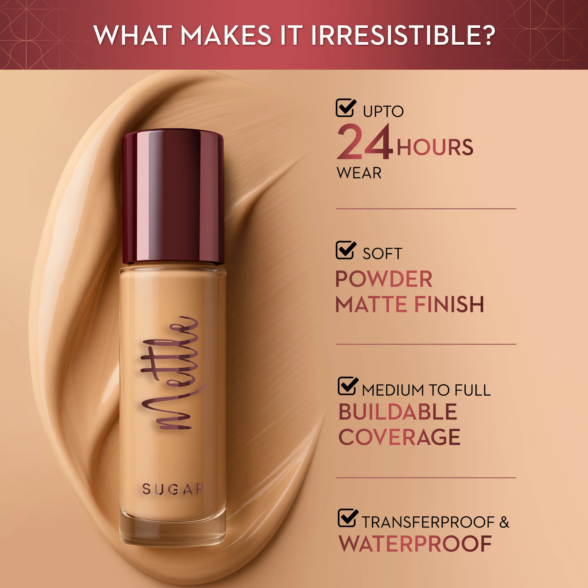 Mettle HD Perfecting Foundation - Image 34
