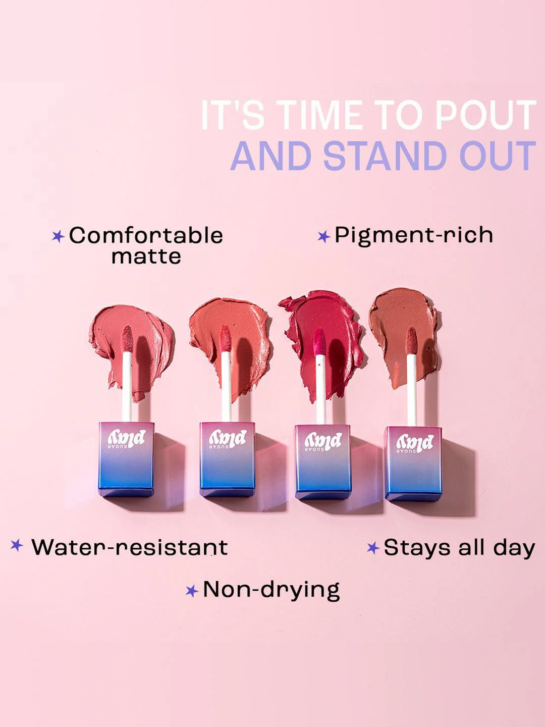 SUGAR Play Vibe Check Liquid Lipstick - Image 6