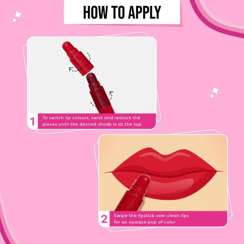 4 in 1 Lip Twist - 02 Rouge Delight - Image 3