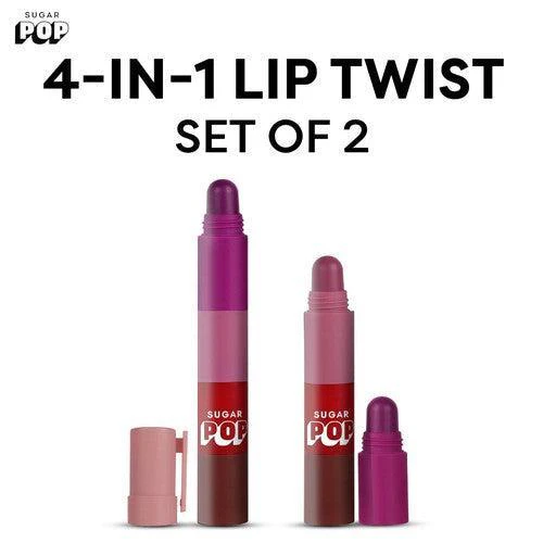SUGAR POP 4 in 1 Lip Twist - Set of 2