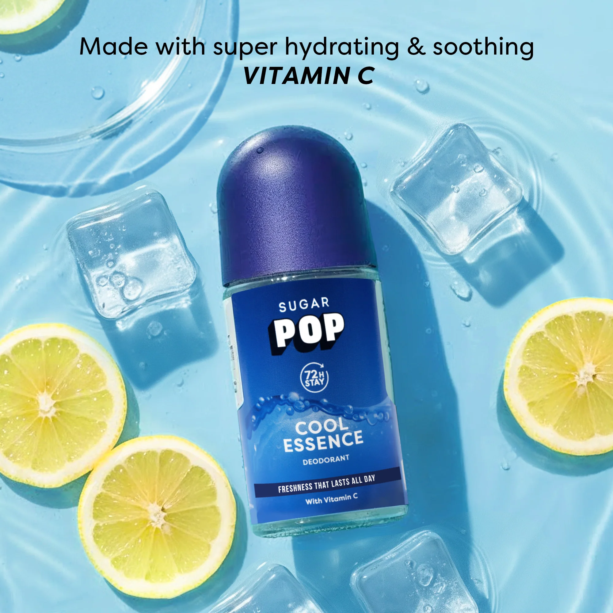 SUGAR POP Cool Essence Roll on Deodorant 50ml  - Image 5