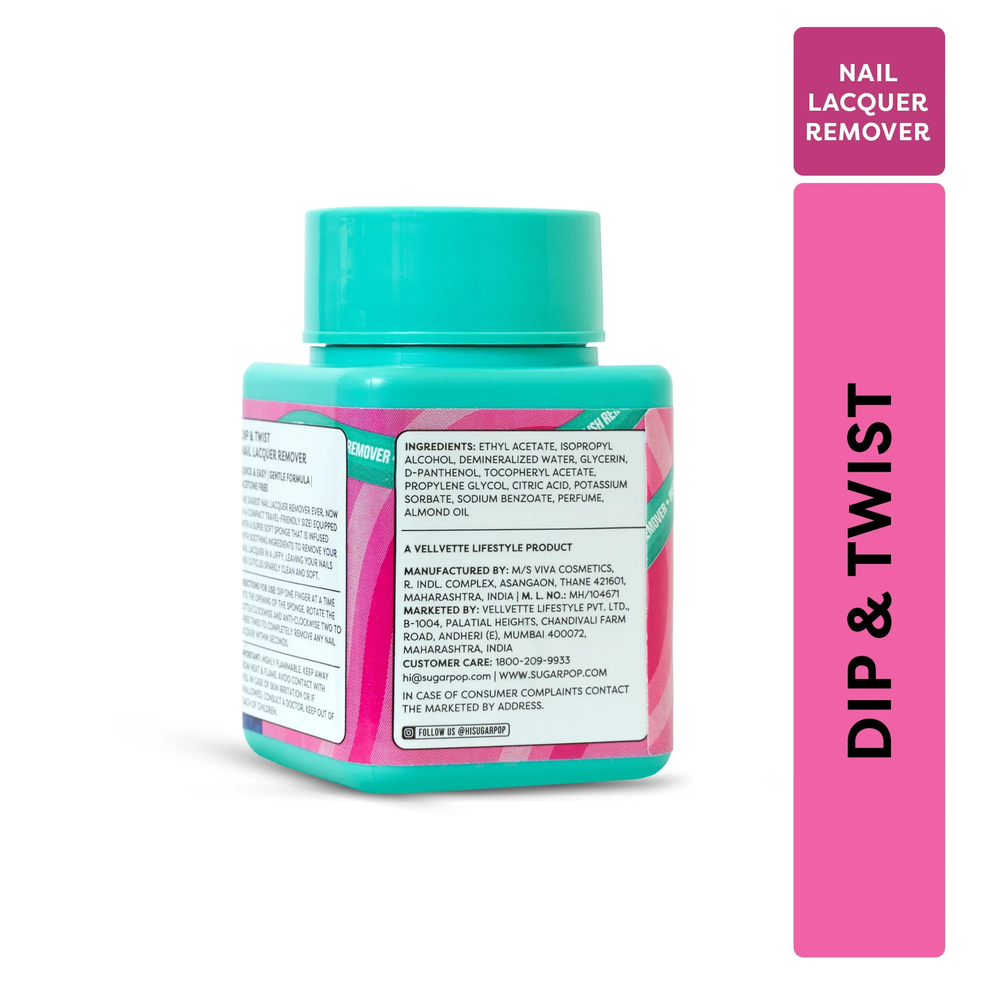 Dip & Twist Nail Lacquer Remover - Image 2