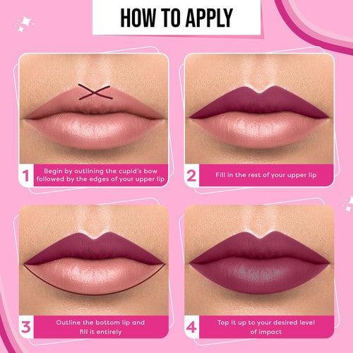 SUGAR POP Satin Matte Lipstick - 02 Lily - Image 6
