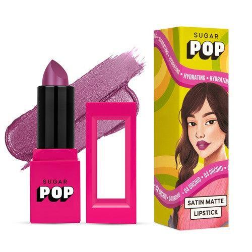 SUGAR POP Satin Matte Lipstick - 04 Orchid (Gift) - Image 2