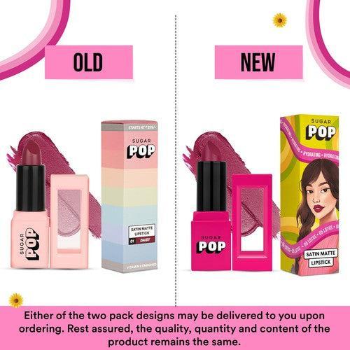 SUGAR POP Satin Matte Lipstick - 05 Lotus (Gift) - Image 9
