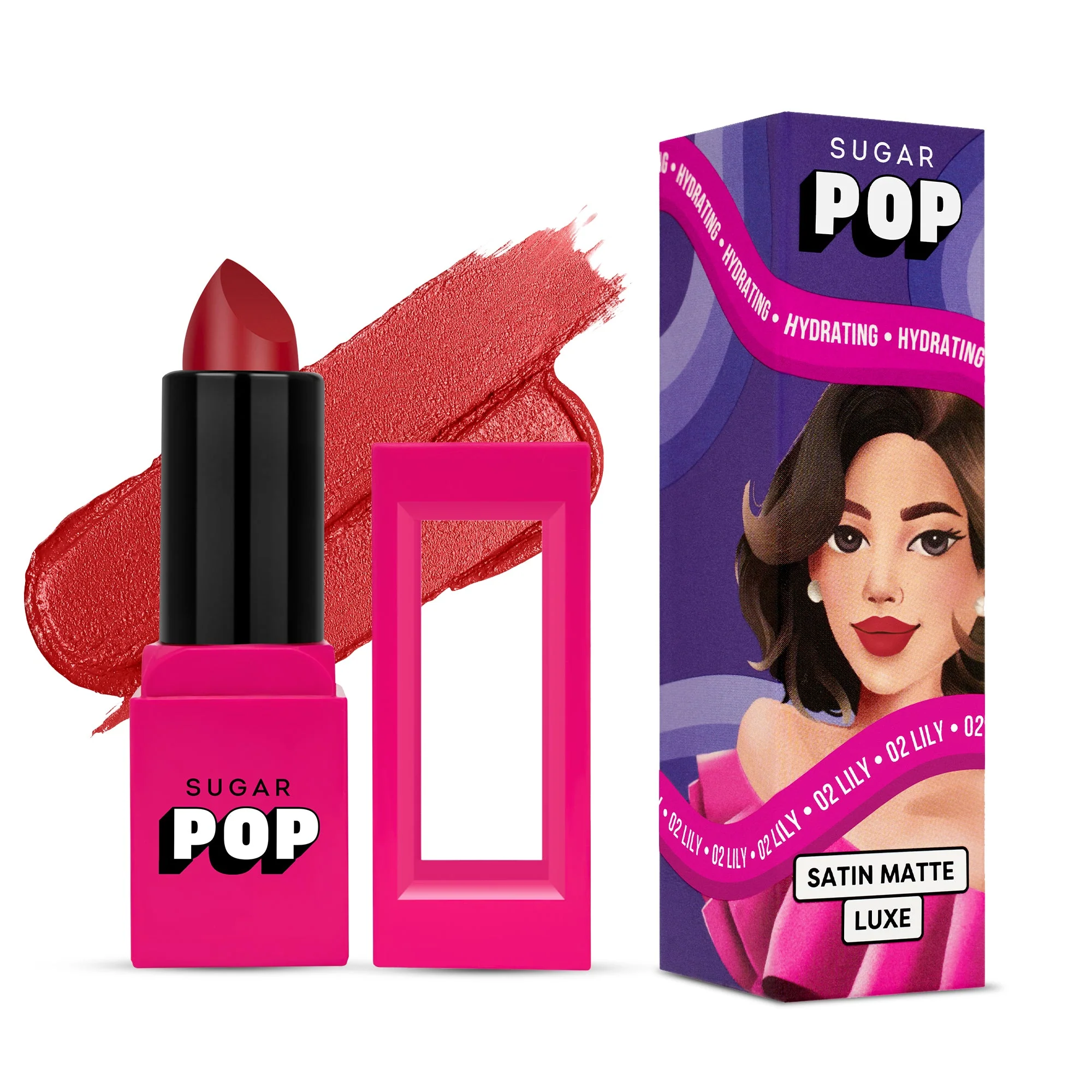 Satin Matte Luxe Lipstick - Image 11