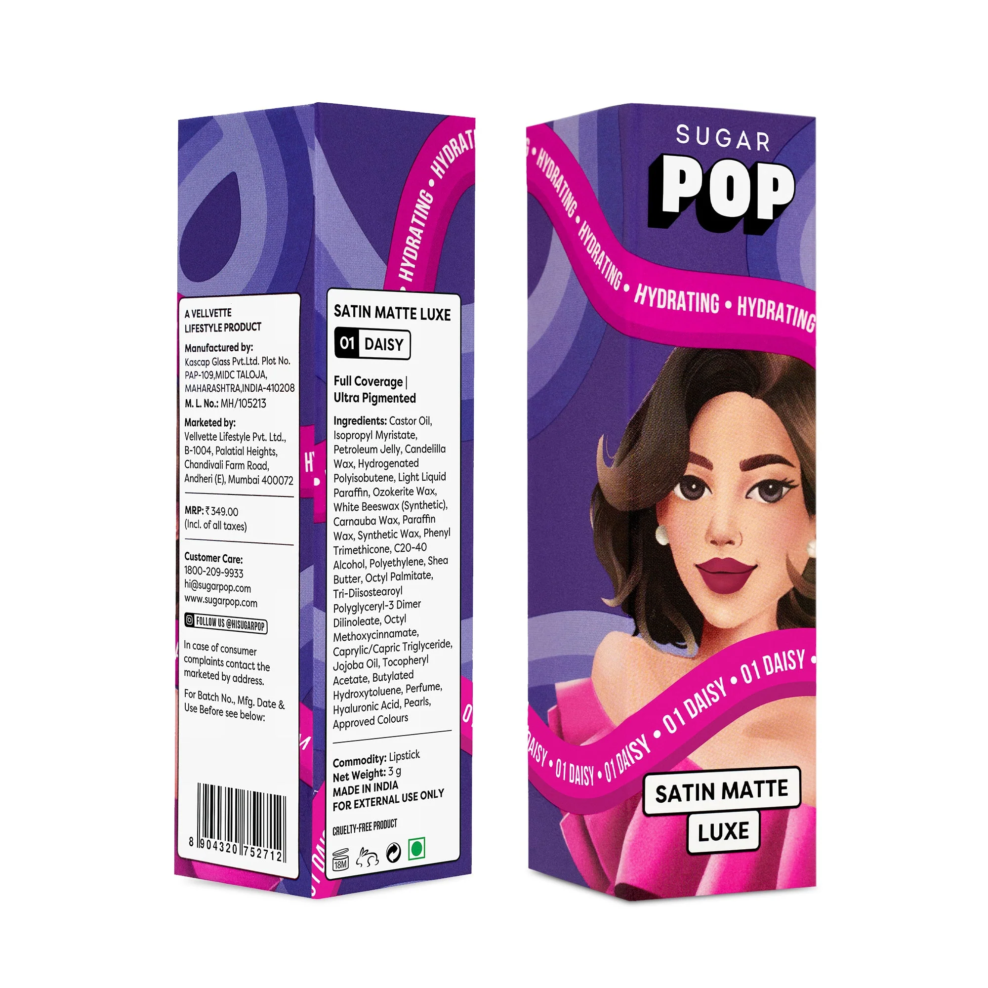 Satin Matte Luxe Lipstick - Image 3