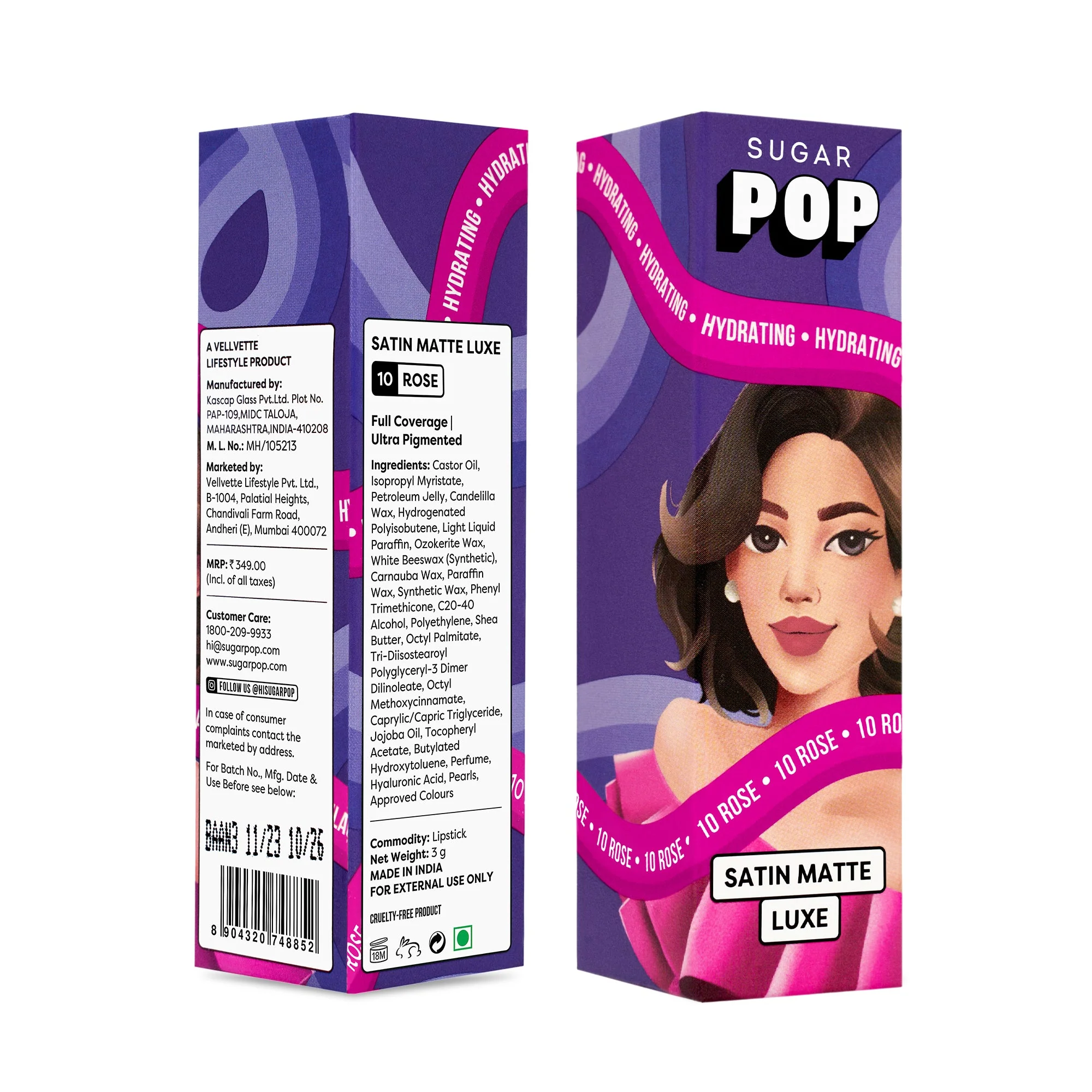 Satin Matte Luxe Lipstick - Image 36
