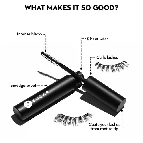 Uptown Curl Lengthening Mascara - 01 Black Beauty (Black) - Image 3