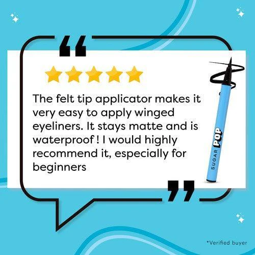 Waterproof Eyeliner (01 Black) - Image 8